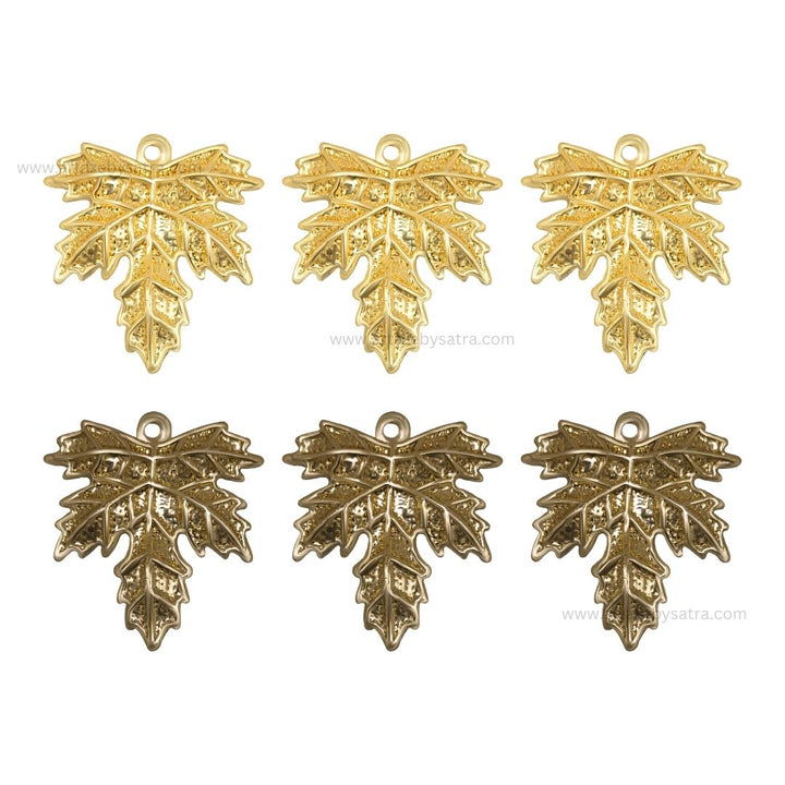 1 Naka Leaf Metal Art Base | Size : 28mm | Qty : 20pcs | F-2-16