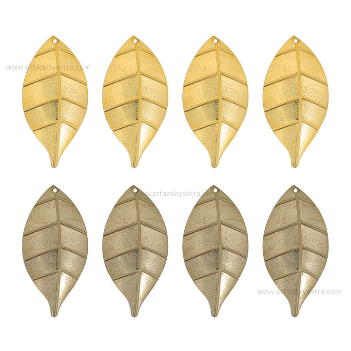 1 Naka Leaf Metal Art Base | Size : 44mm | Qty : 50pcs | P-4-6