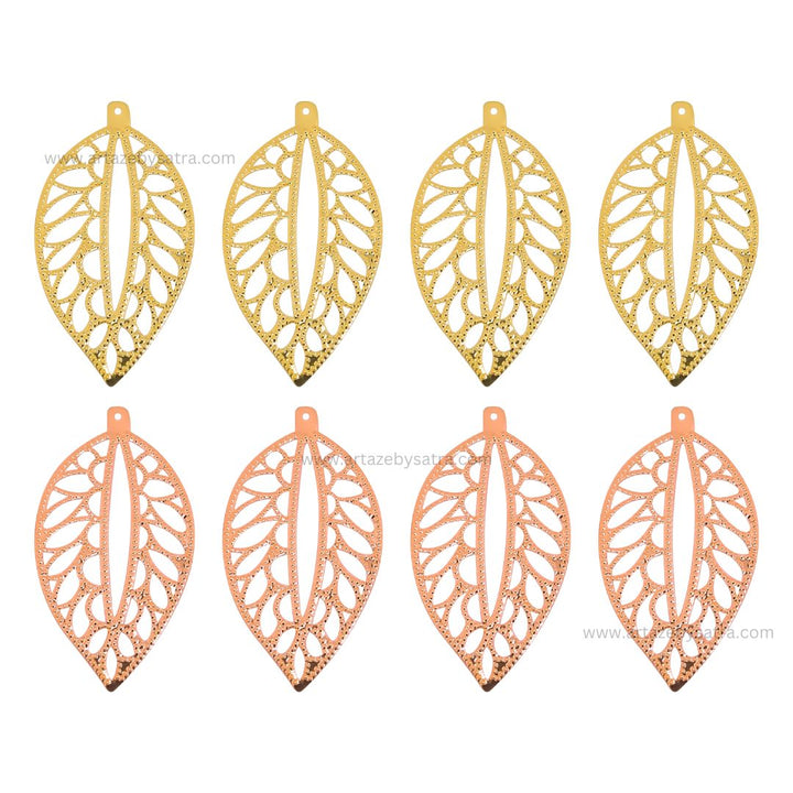 1 Naka Leaf Metal Art Base | Size : 71mm | Qty : 20pcs