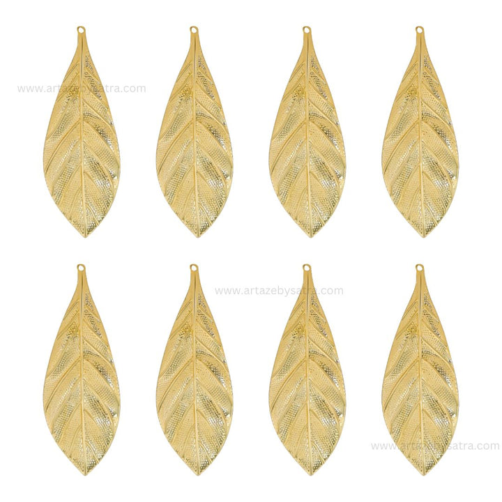 Leaf Metal Art Base | Size : 67mm | Qty : 20pcs | F-1-30