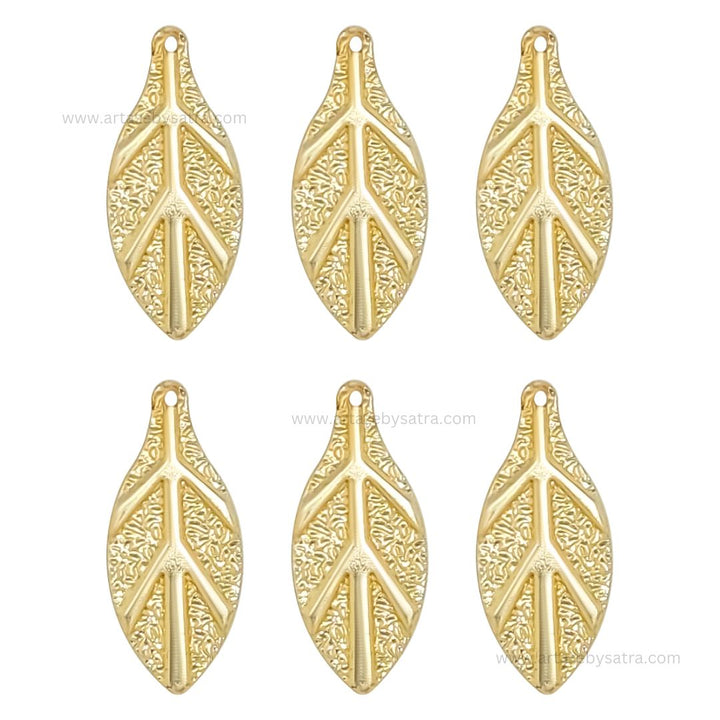 Leaf Metal Art Base | Size : 28mm | Qty : 100pcs | F-5-3