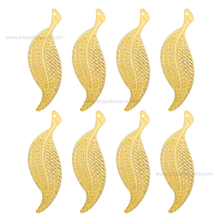 Leaf Metal Art Base | Size : 52mm | Qty : 50pcs | F-1-4