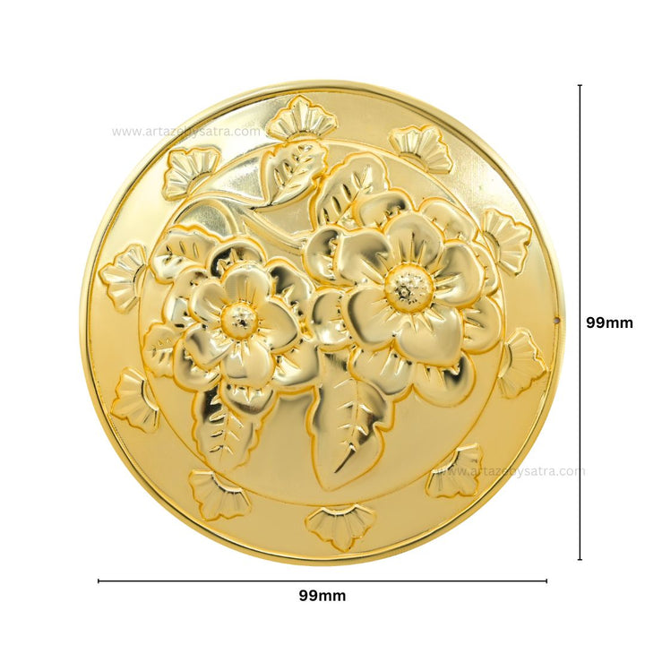 Round Metal Art Base | Size : 99mm | 5 Pcs