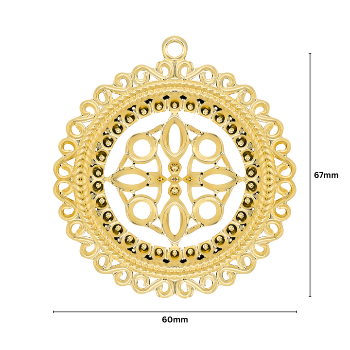 1 Naka Metal Art Base | Size : 67mm | 100g