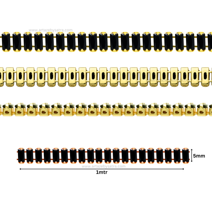 Diamond Stone Chain | Qty : 1mtr | DC02