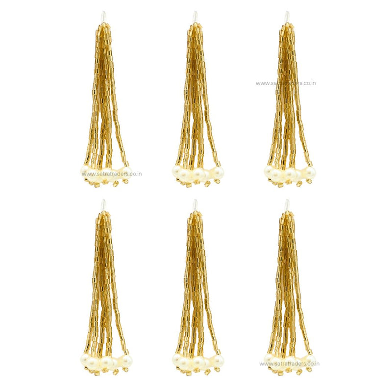 Beads Hanging Tassels | 5pcs | No.4