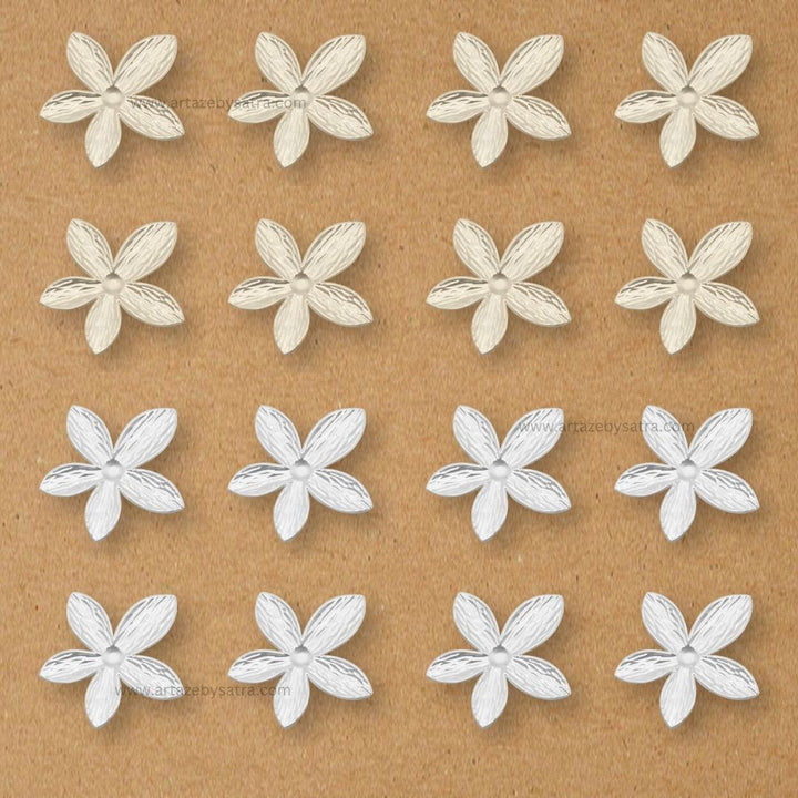 Plastic Pearl Flower | Size : 52mm | 500g | No Hole | PC13