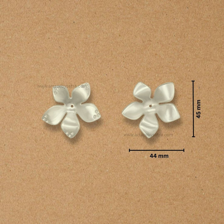 Plastic Pearl Flower | Size : 45mm | 500g | PC17