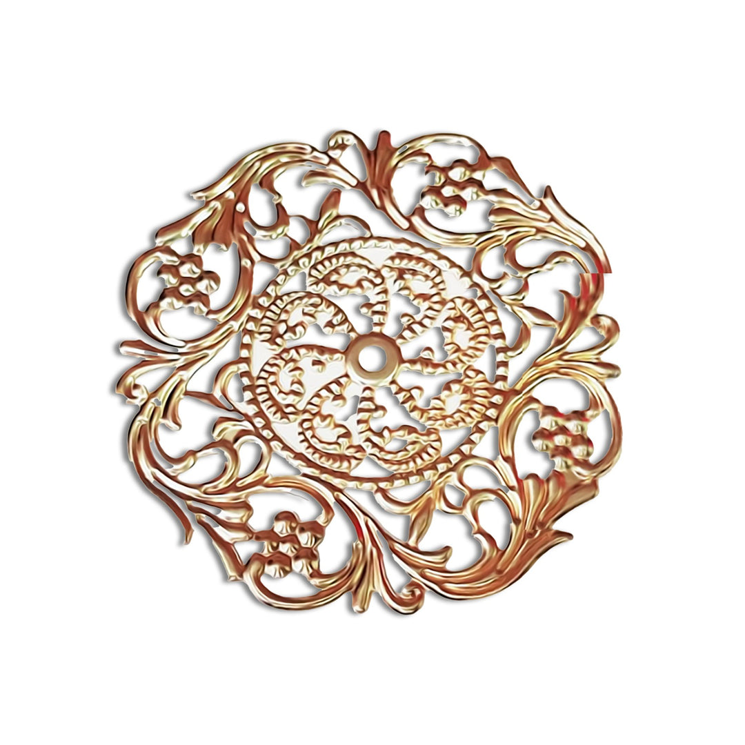 Designer Metal Art Base | Size : 70mm | 100g| 13Pcs