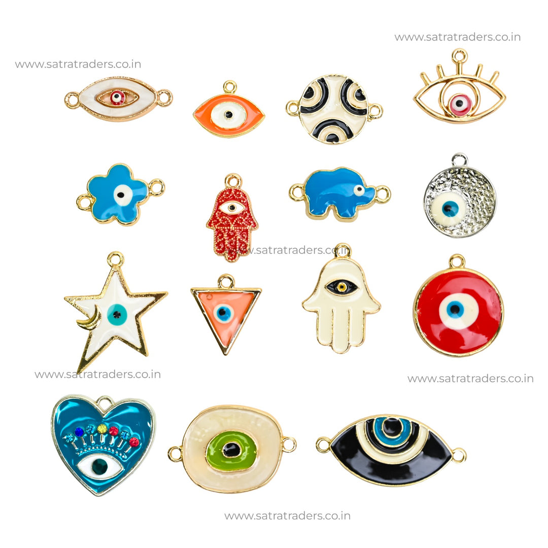 Mix Evil Eye Charms | 15pcs Group 6