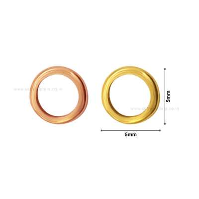 Closed Ring for Jewelry Making | Size : 5mm | 100gm