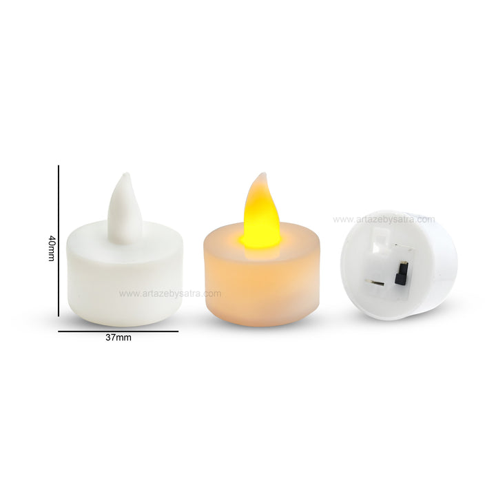 Smokeless Candles | LED Lights | 24 pcs