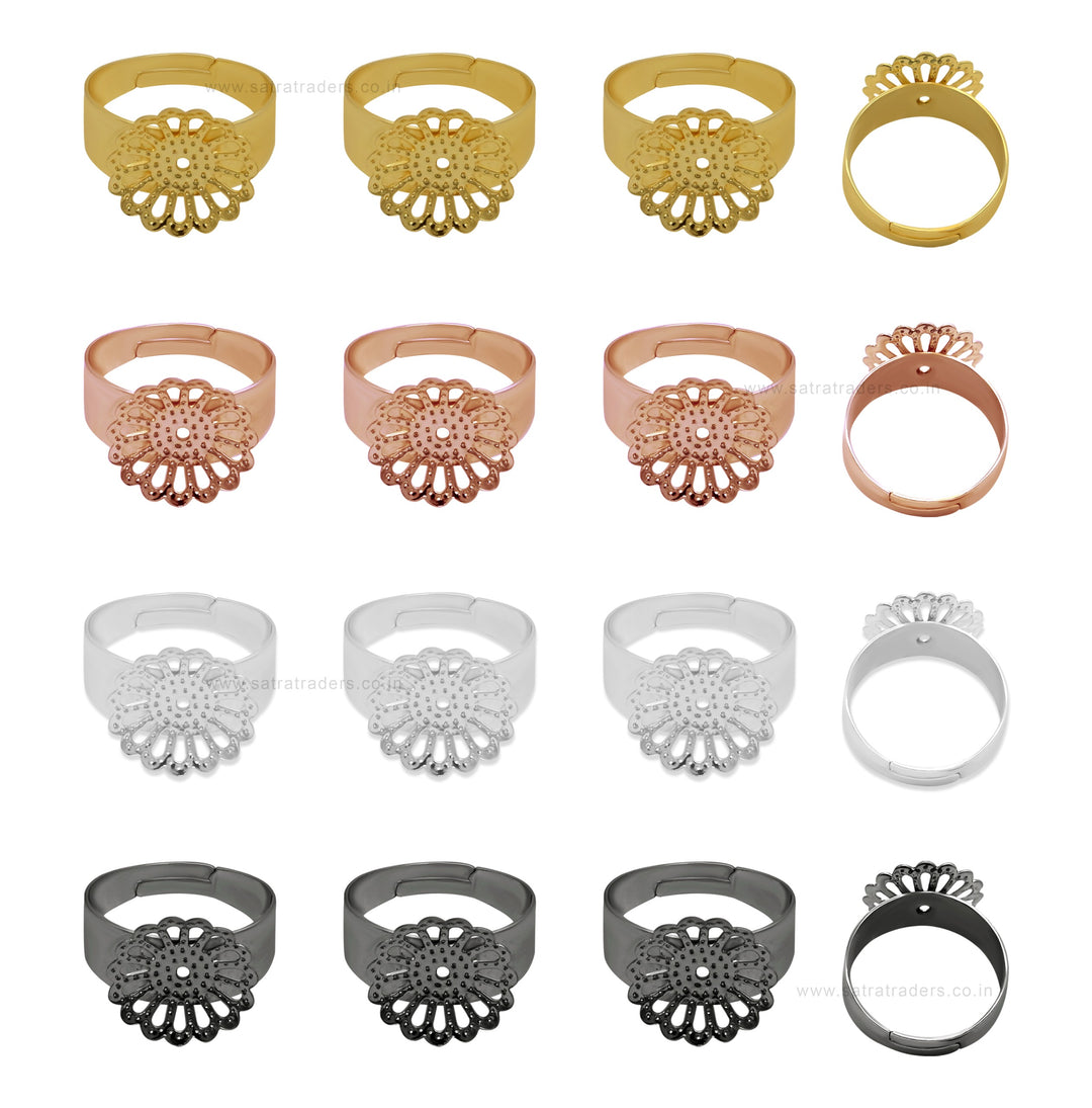 Finger Ring Base | Size : 14mm | 20pcs