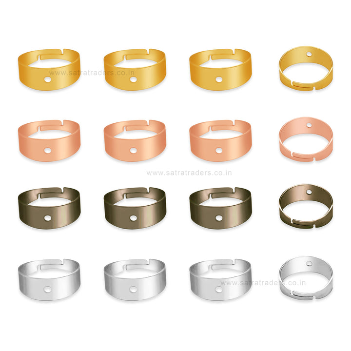 Finger Ring Base | Size : 15mm | 50pcs