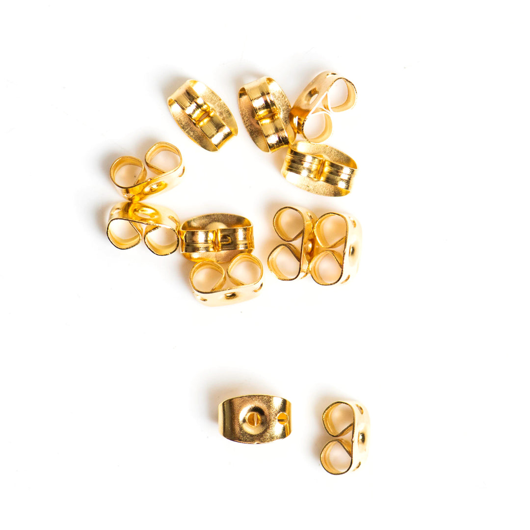 Earring Safety Back backstops Stopper | Size 6mm | 100grm