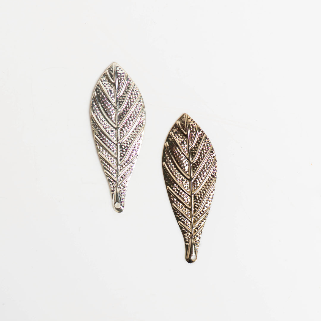 Metal art leaf | H-36mm W-14mm | 50 Pcs | F-2-26