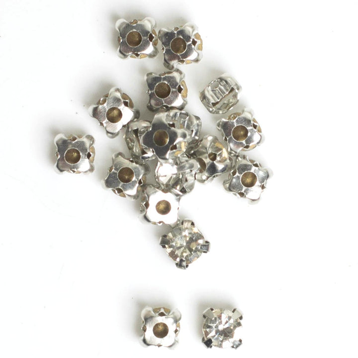 Diamond For Hair Accessories Raw Material | Size 5mm | 10 Gross