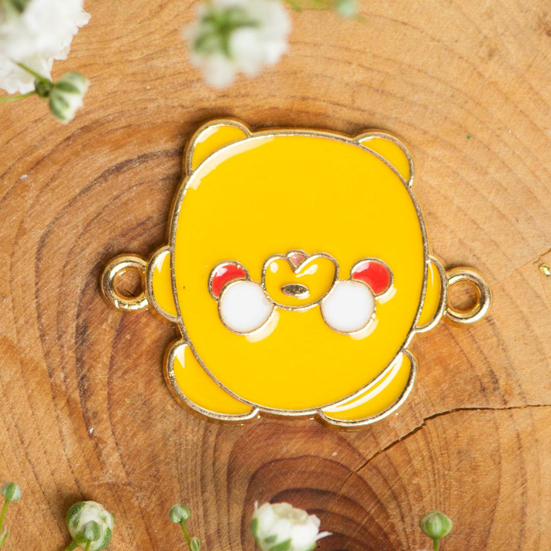 Adventure Enamel Charms | Size : 26mm Ring : 4mm | 6pcs