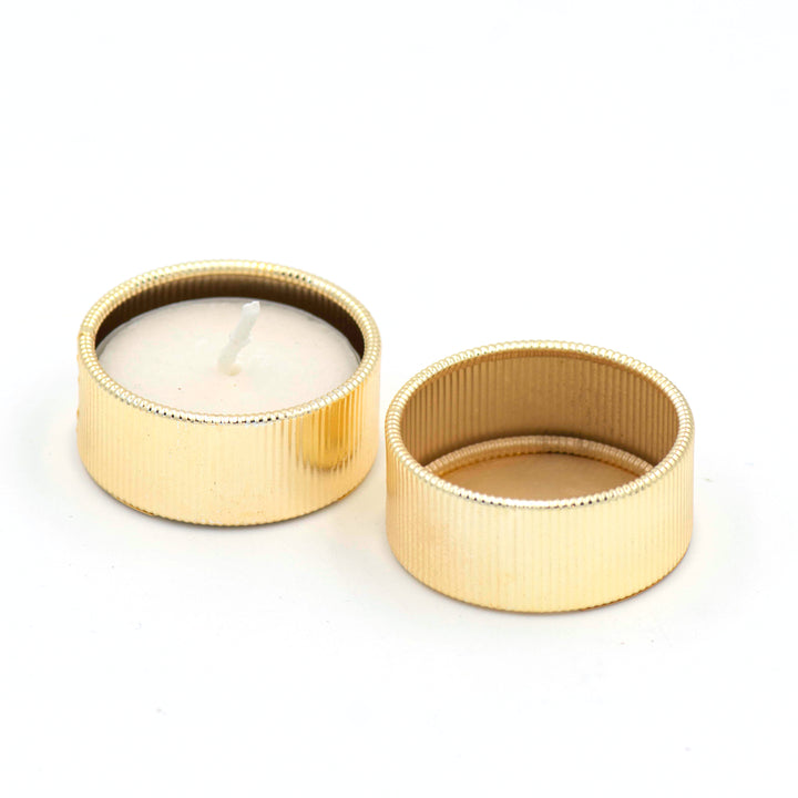 Shiny Finish Diya Holder | Size : 43mm-1 Inch | 12 Pcs