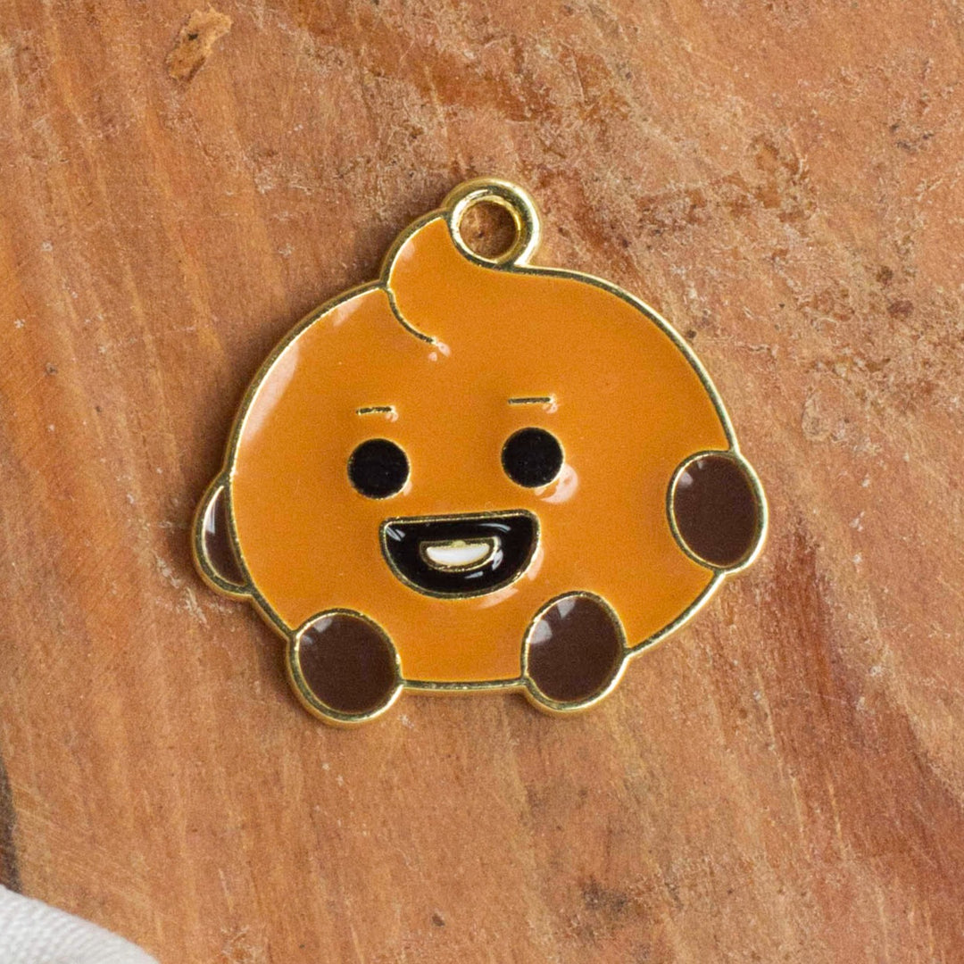 BTS Shooky Enamel Charms | Size : 20mm | 06Pcs