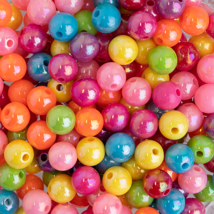 Rainbow Colorful Plastic Beads