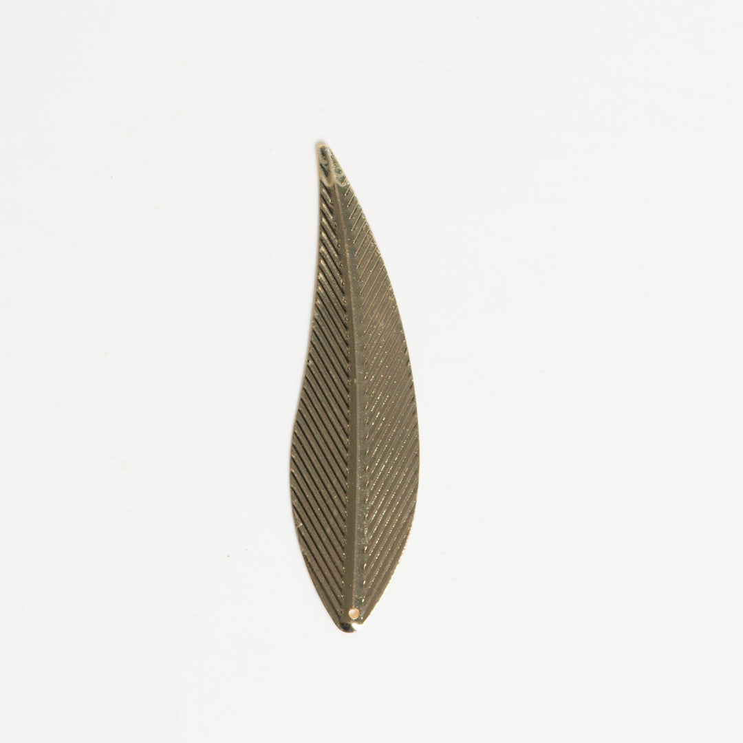 Metal art leaf | Size : 74mm | 20 Pcs | F-1-12