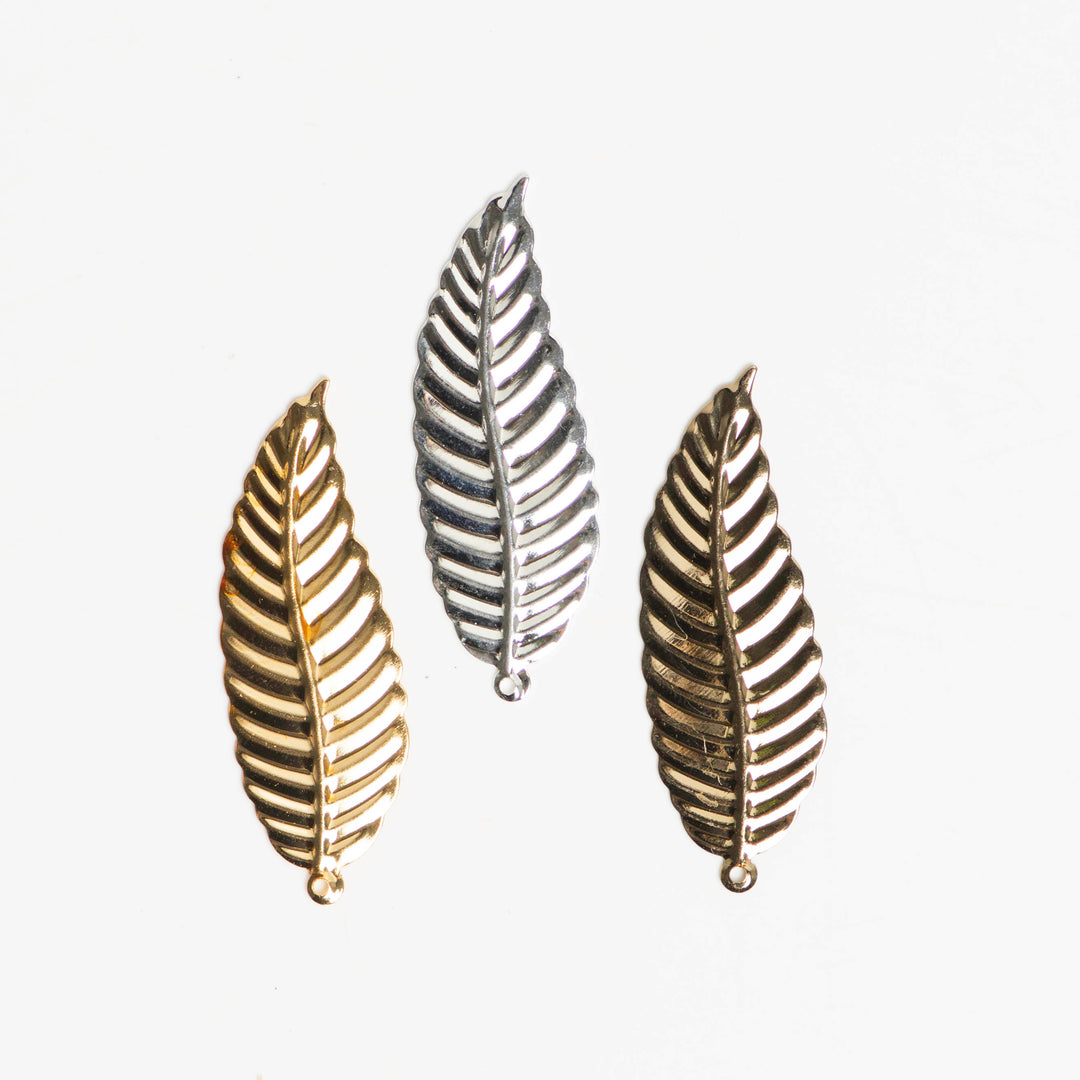 Metal art leaf | Size : 50mm | 20 Pcs | F-1-2