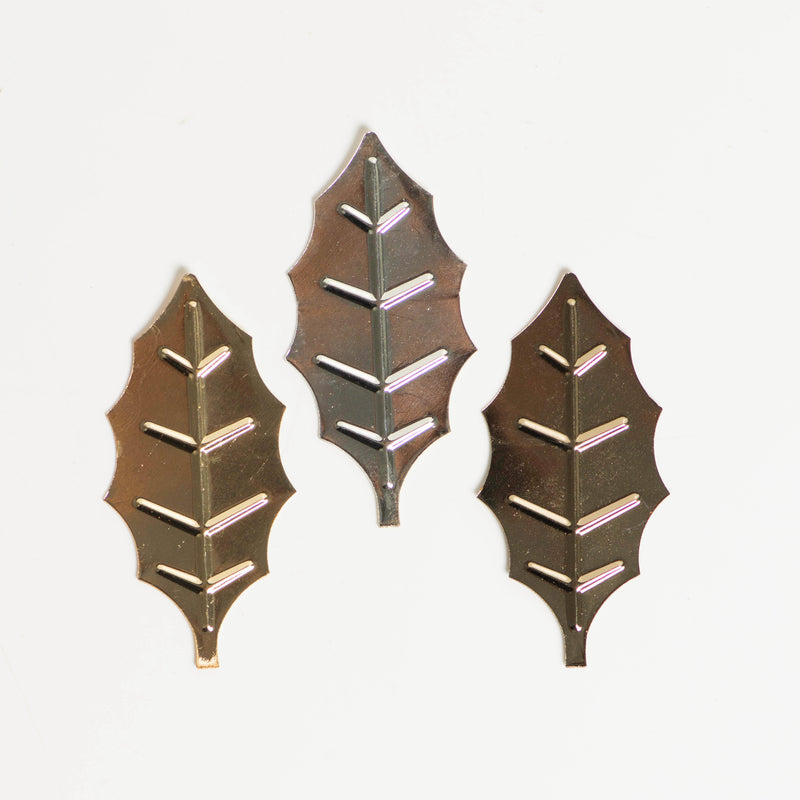 Metal art leaf | Size : 61mm  | 20 Pcs | F-1-20