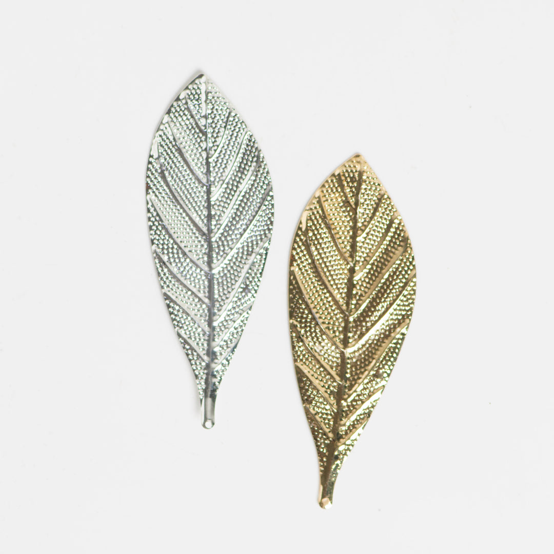 Metal art leaf | Size : 90mm | 10 Pcs | F-3-2