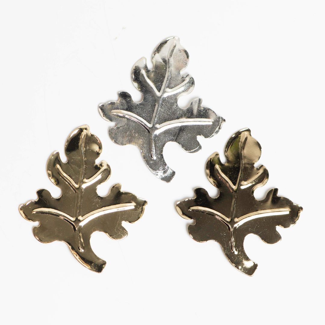 Metal art leaf | Size : 68mm  | 20 Pcs | F-4-21