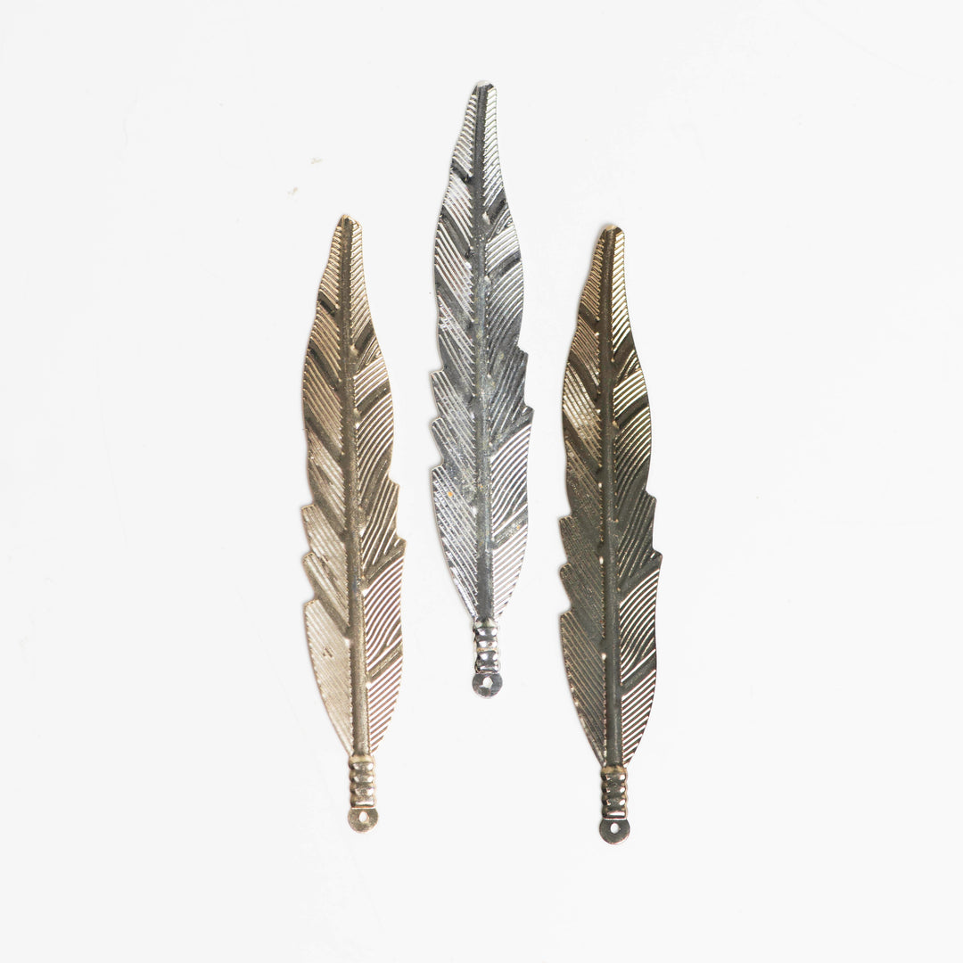 Metal art leaf | Size : 100mm  | 20 Pcs | F-4-22