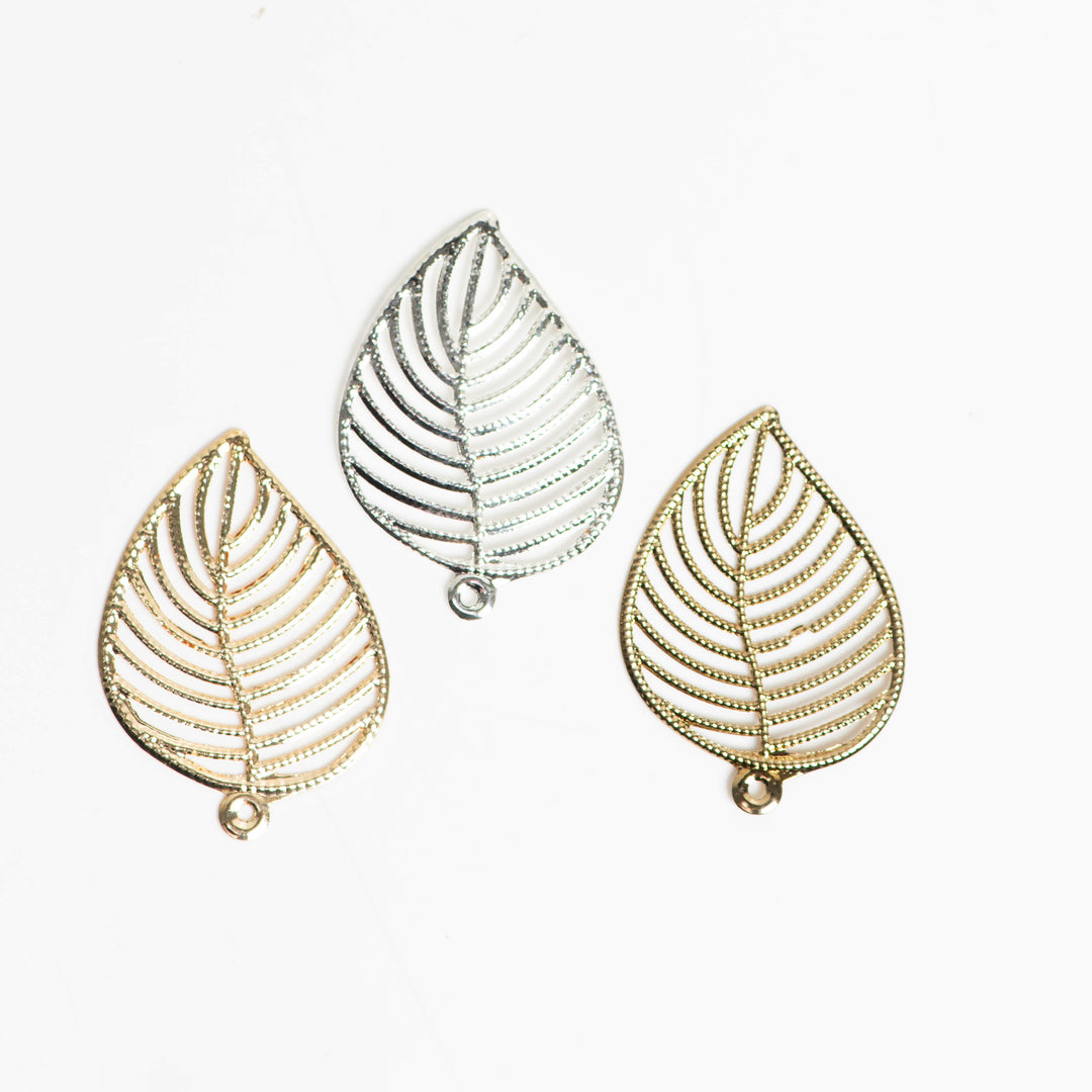 Metal art leaf | Size : 45mm | 20pcs | F-4-9