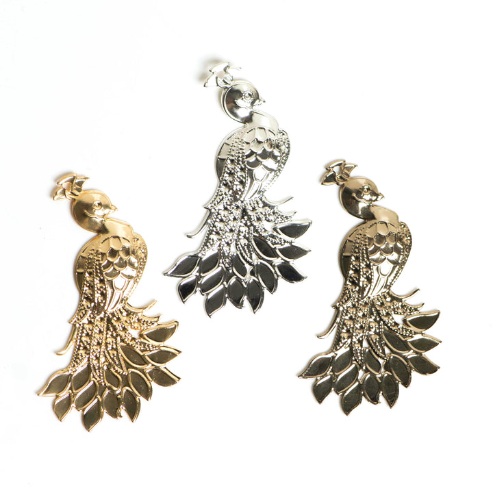 Metal Art Bird | Size : 112mm | 10 Pcs | F-7-9