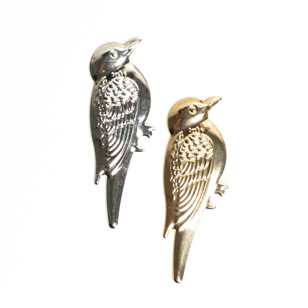 Metal Art Bird | Size : 62mm | 20 Pcs | F-7-11