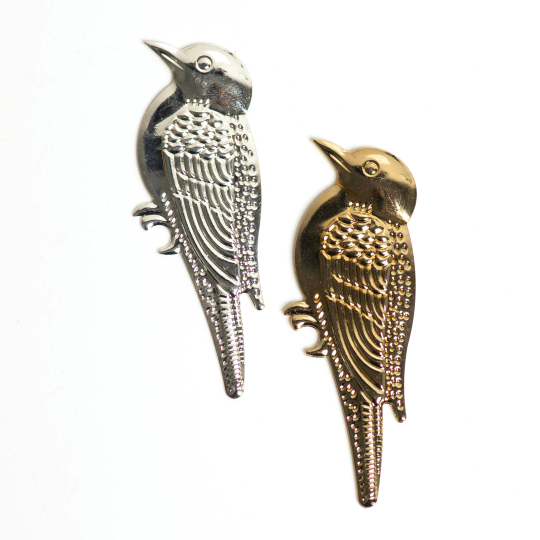 Metal Art Bird | Size : 62mm | 20 Pcs | F-7-11