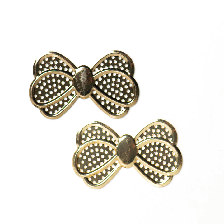 Metal Art Bow | Size : 52mm | 20 Pcs | F-7-18