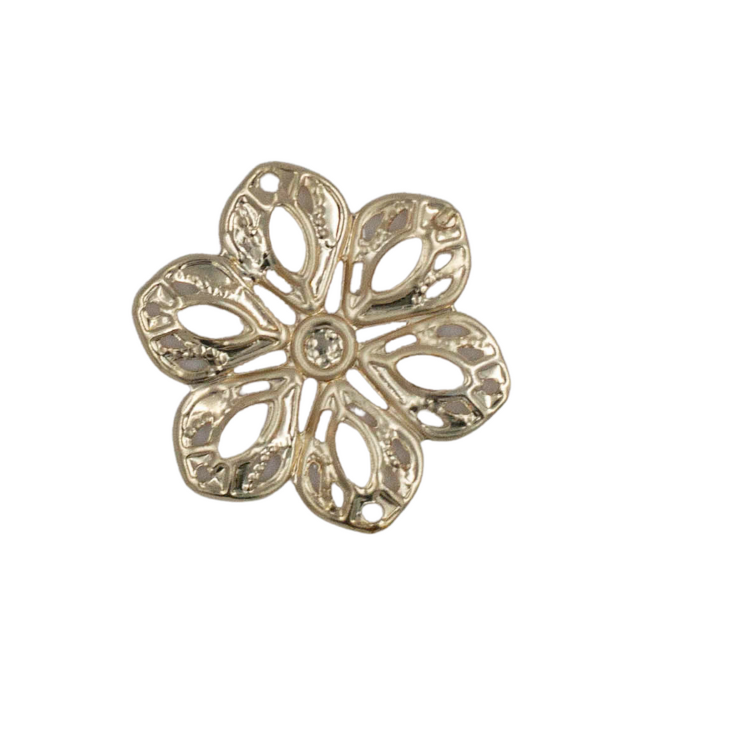 Metal Art Flower | Size : 22mm | 100 Pcs ( F-9-11 )