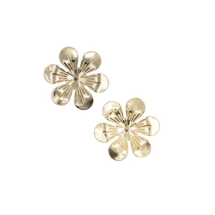 Metal Art Flower (F-9-45) | Size : 28mm | 100Pcs