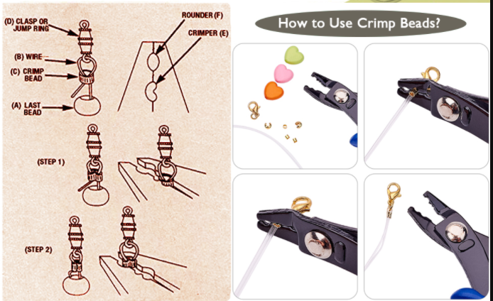 Round Crimp Ends Beads